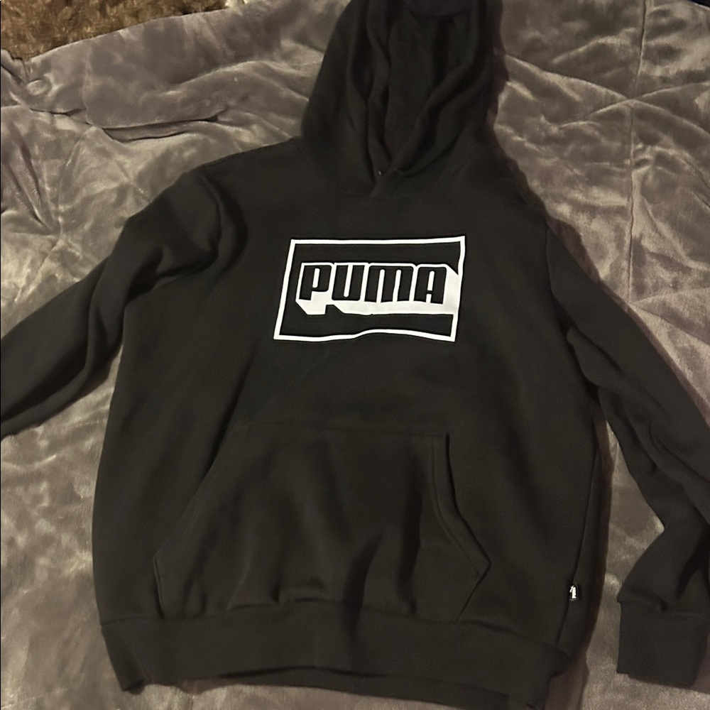 Puma Black Sweater with Iconic Branding